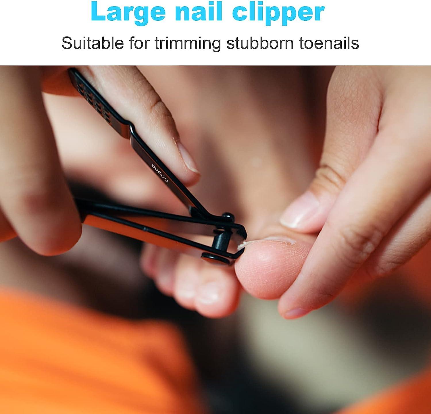  Nail Clippers, Toenail Clippers, Fingernail Clipper Cutters,  Stainless Steel Toe Nail Clippers with Sharp Curved Blades and File, Nail  Clippers for Men Women Kids(Large & Small) : Beauty & Personal