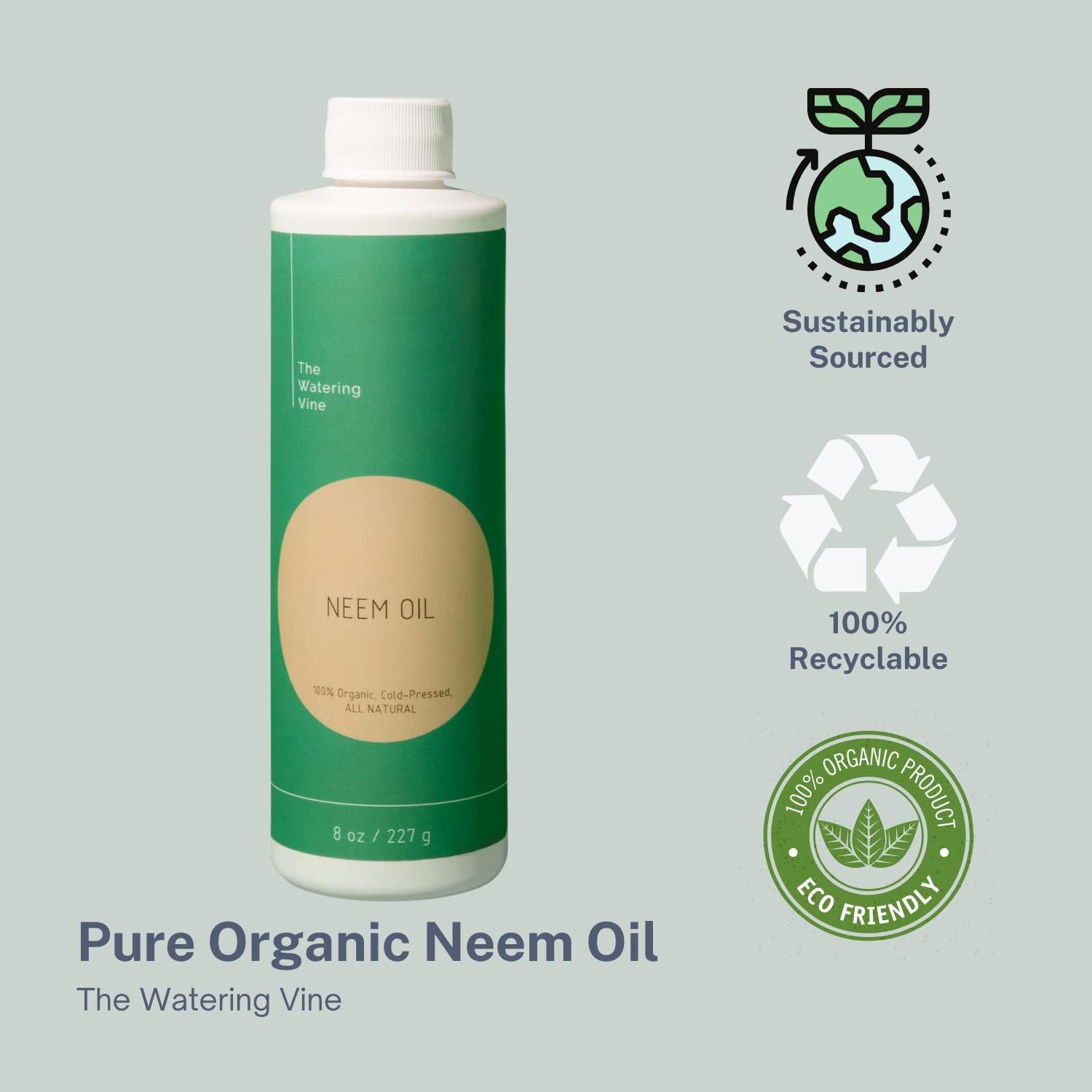 Neem Oil Pure Organic Neem Oil Plant Spray Cold Pressed Neem Seed