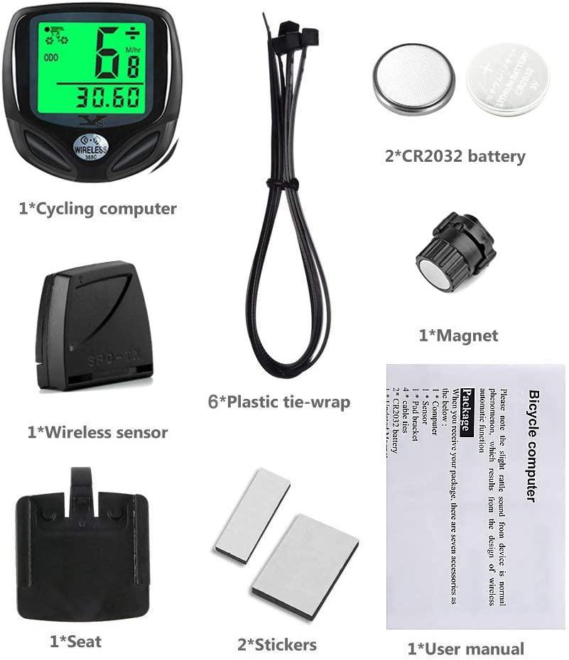 Sy bicycle speedometer and odometer wireless new arrivals