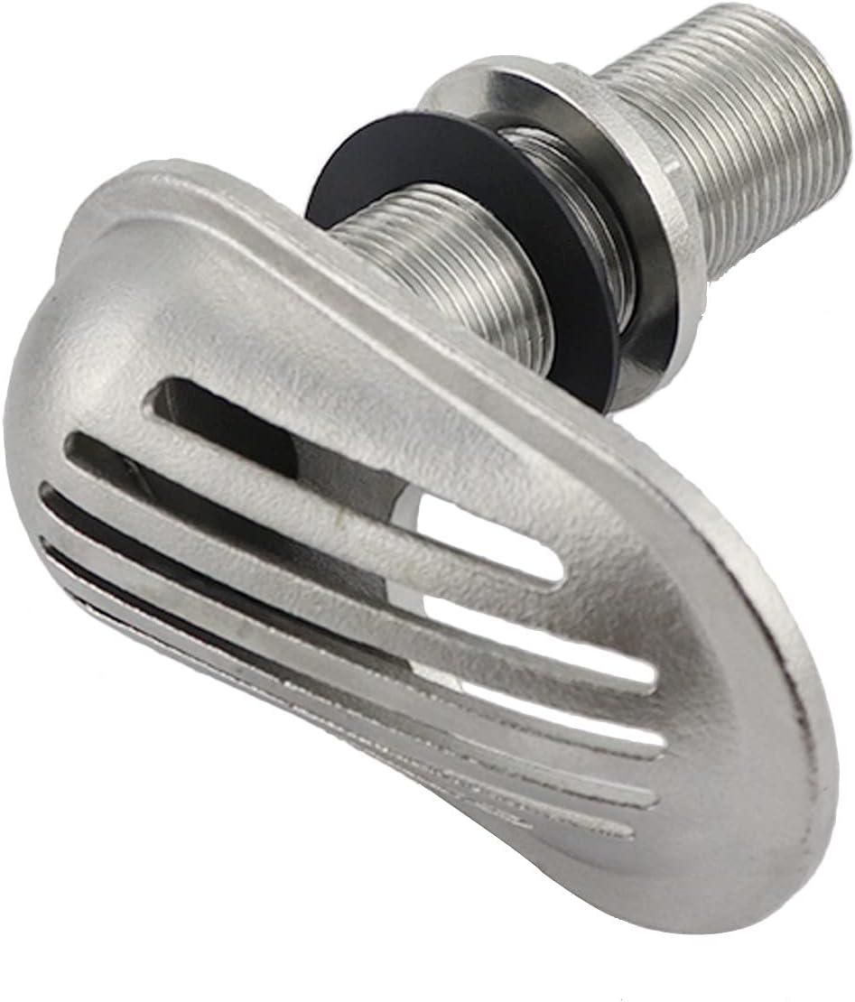 NRC&XRC Marine Grade Stainless Steel 316 Boat Intake Strainer Threaded