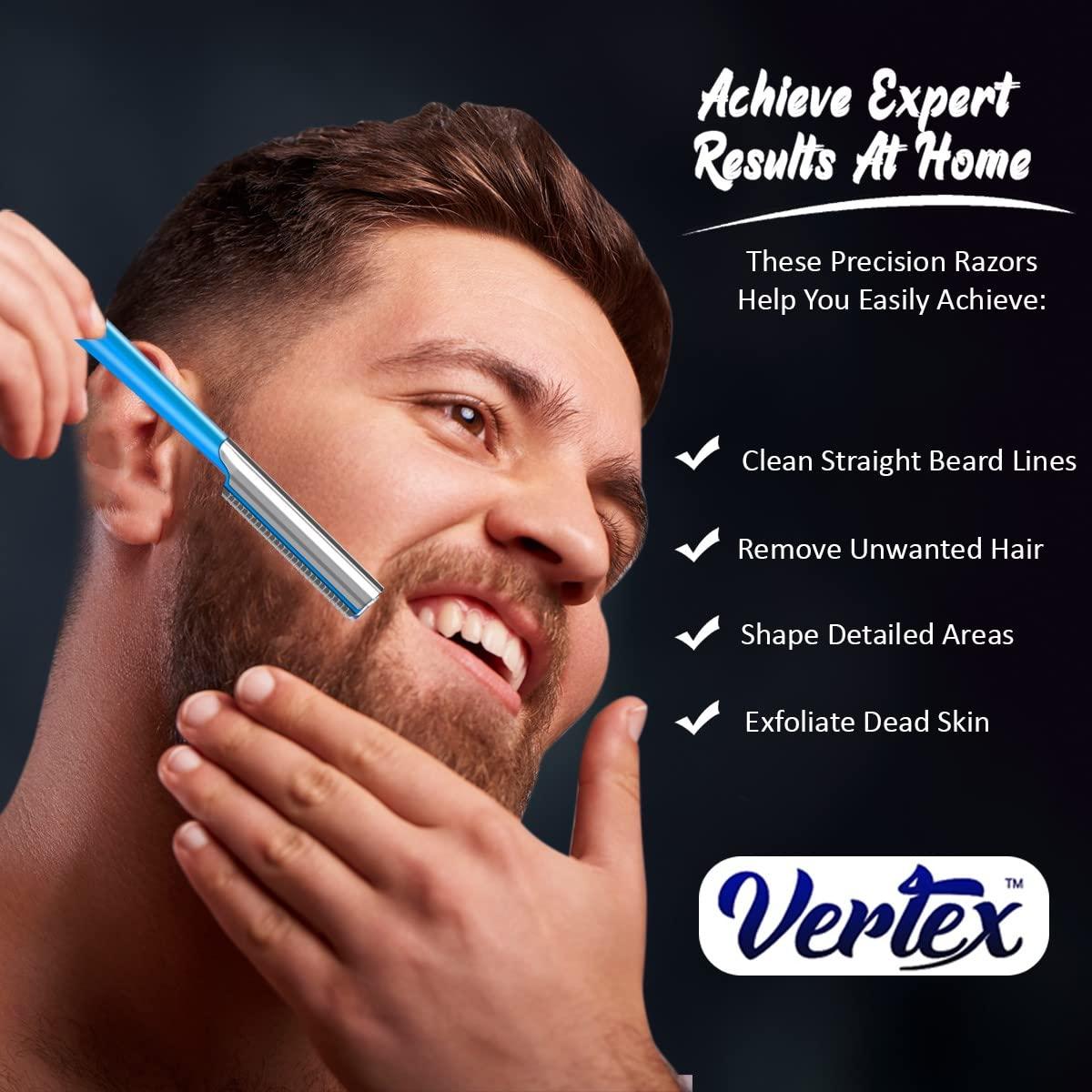 Beard Mustache Straight Edge Razor Mens Beards Edgers Trimmer Shaping