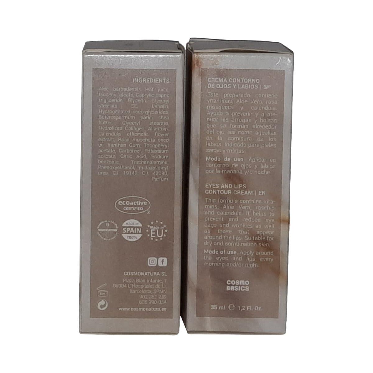Aloe Vera Eye & Lip Contour Cream - 35ml | Cosmonatura | Hydrating &  Nourishing Formula for Dark Circles & Fine Lines International Shipping  Available
