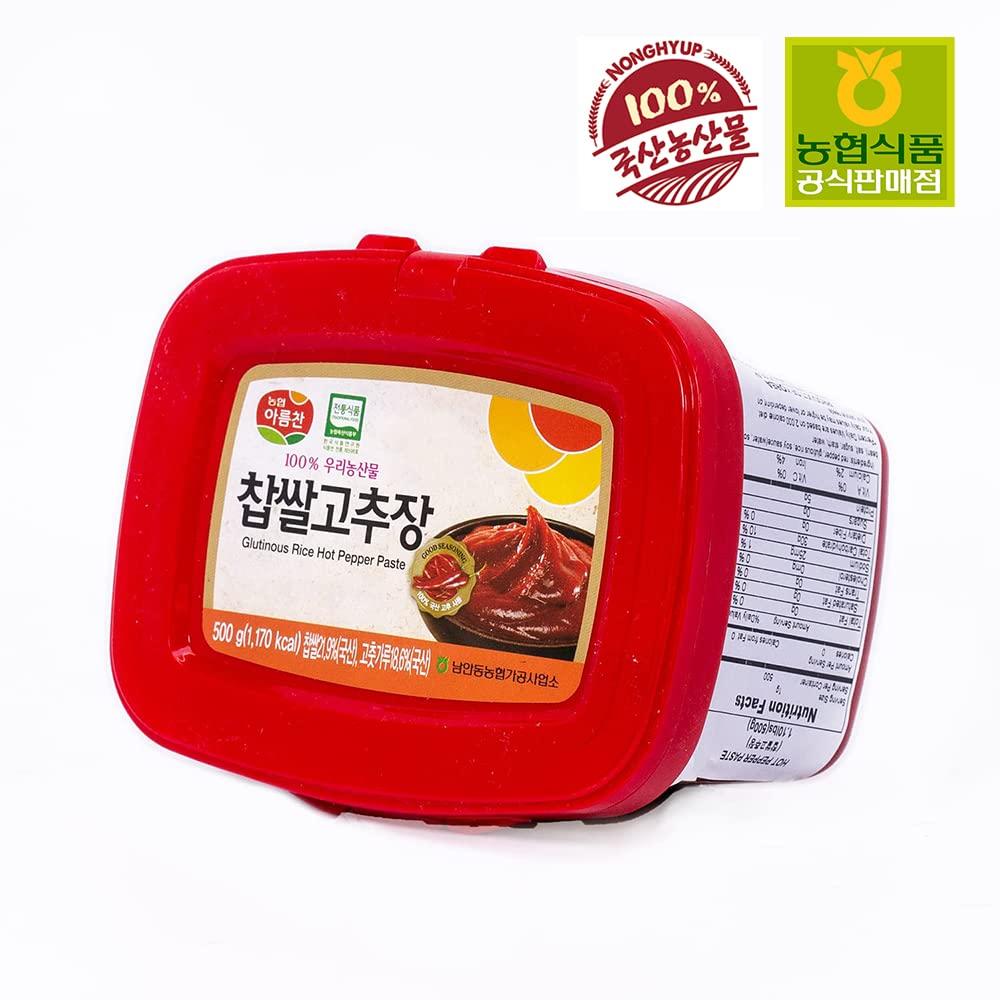 NongHyup Korean Red Chili Pepper Paste, Product of Korea, Natural