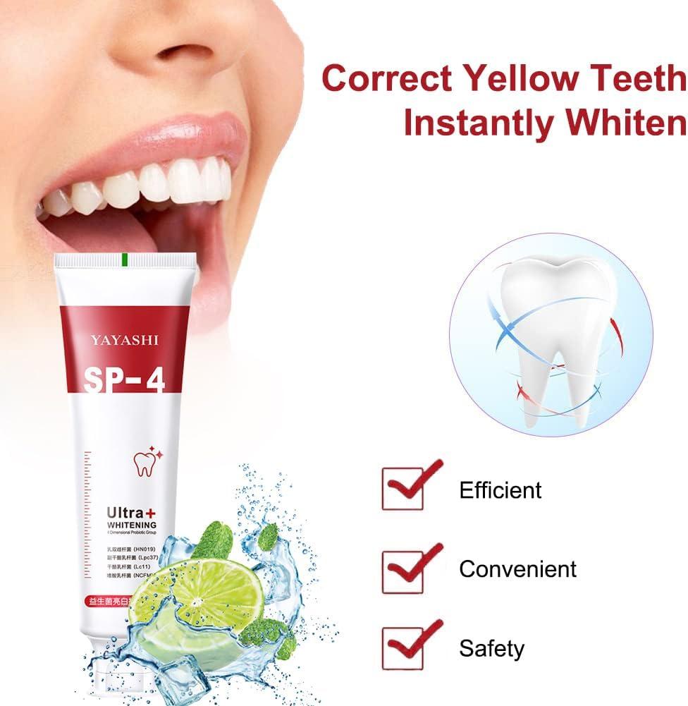 SP-4 Probiotics Whitening Toothpaste | Fresh Breath & Lightening