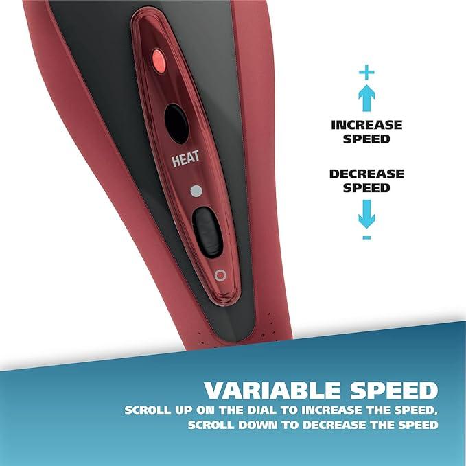 Wahl Clipper Deluxe Heated Therapy Corded Handheld Rotary Massage Kit - 8  Unique Attachments for Back Neck Leg Hand Massage and More  FSA Eligible  - Model 4344 | Buy Now with