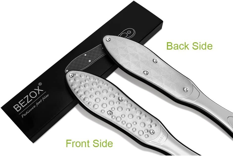 BEZOX Professional Foot File Callus Remover Double Sided Pedicure