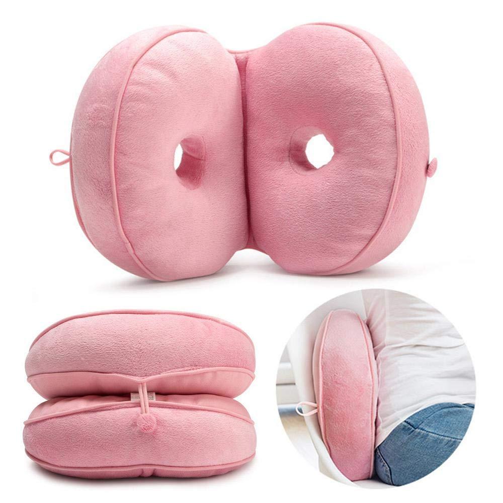DPS&RXX Dual Comfort Cushion Lift Hips Up Seat Cushion Multifunction, for Pressure Relief, Fits