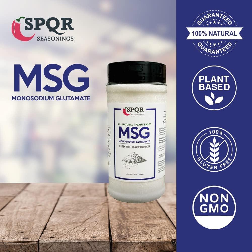 All Natural Plant Based MSG Seasoning Monosodium Glutamate XL 12 Ounce