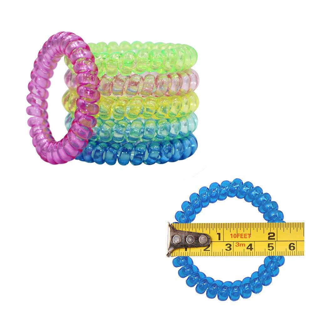 8 Pack Sensory Fidget Bracelets - Stretchy Coil Bracelets For Autism, ADHD & Anxiety Relief