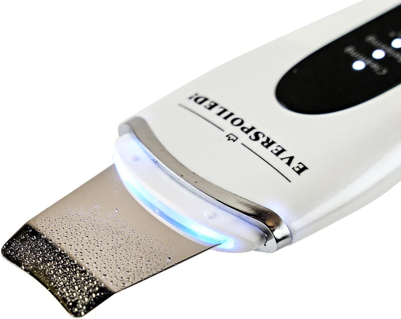 Skin Scrubber Face Spatula with Ultrasonic Technology for Deep Pore