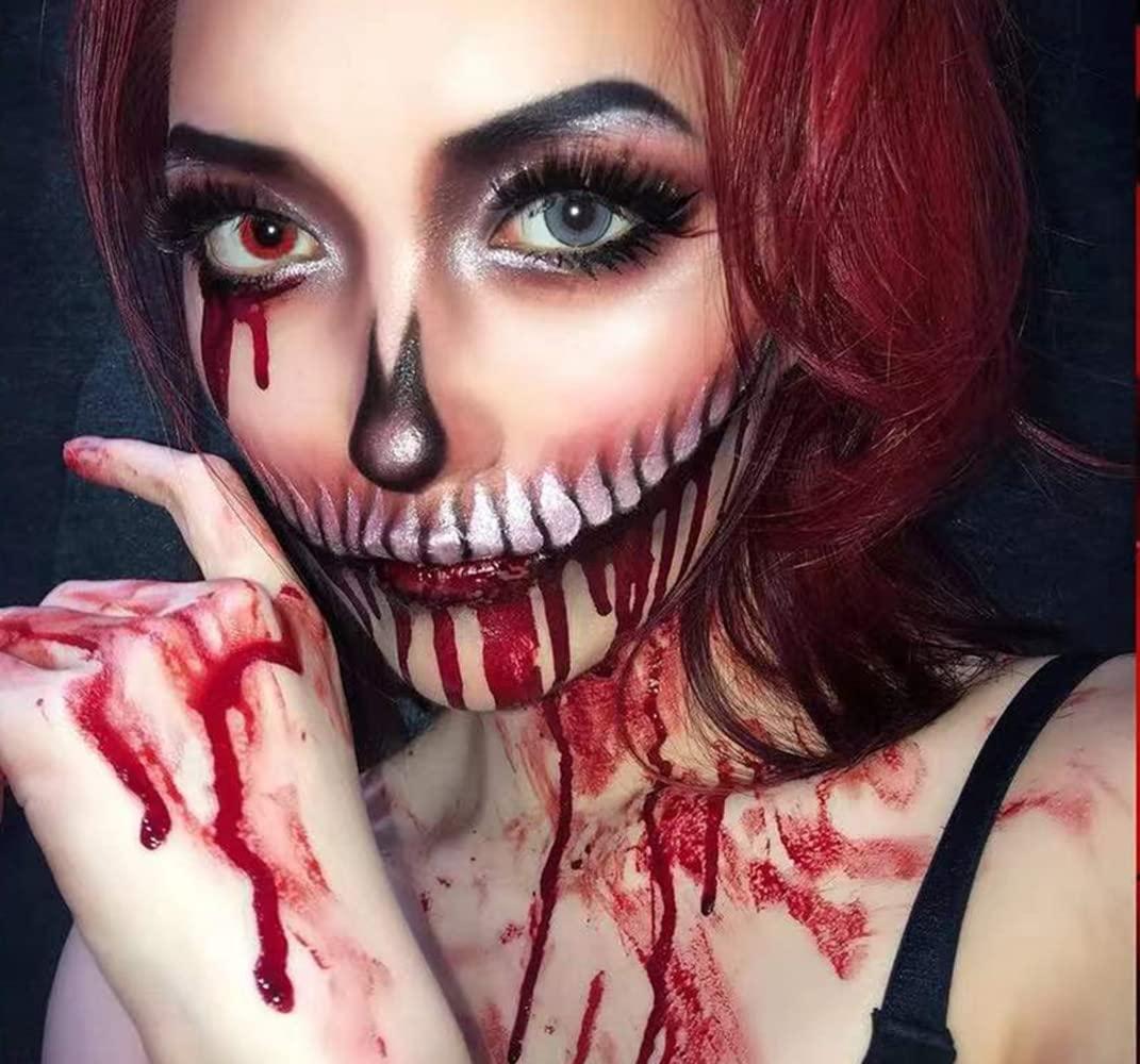🩸 Halloween Makeup Hack 🩸 ⚠️ TW: FAKE BLOOD ⚠️ • Injury
