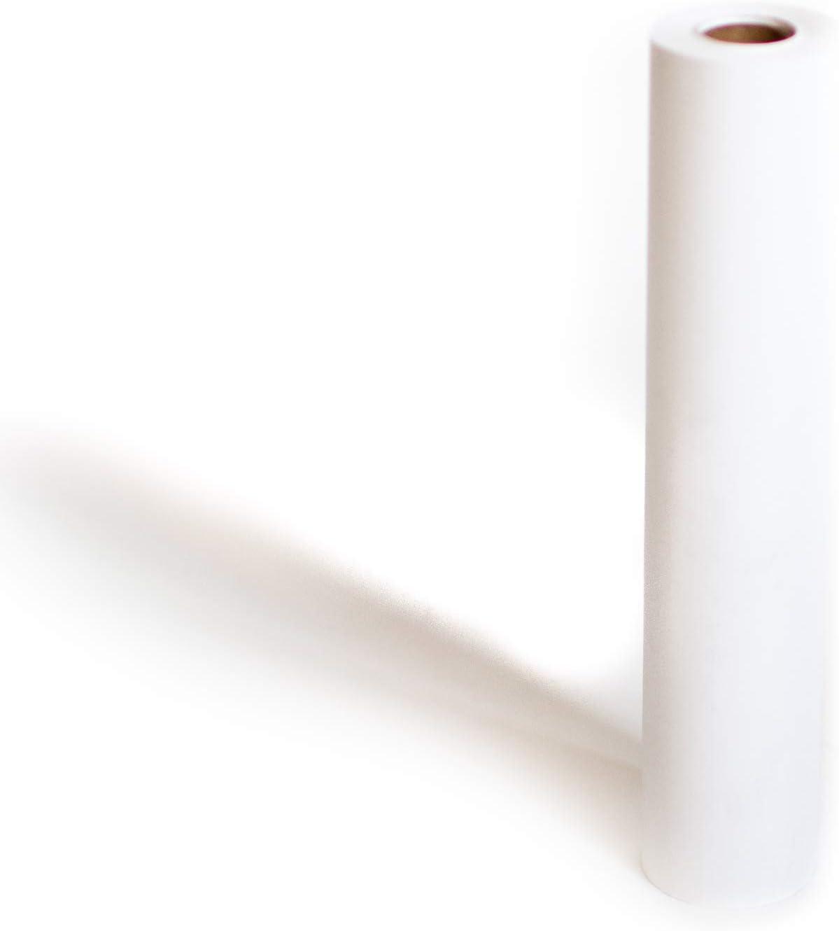 White Art Easel Paper Roll (15 Inch by 75 Feet) 100% Recyclable