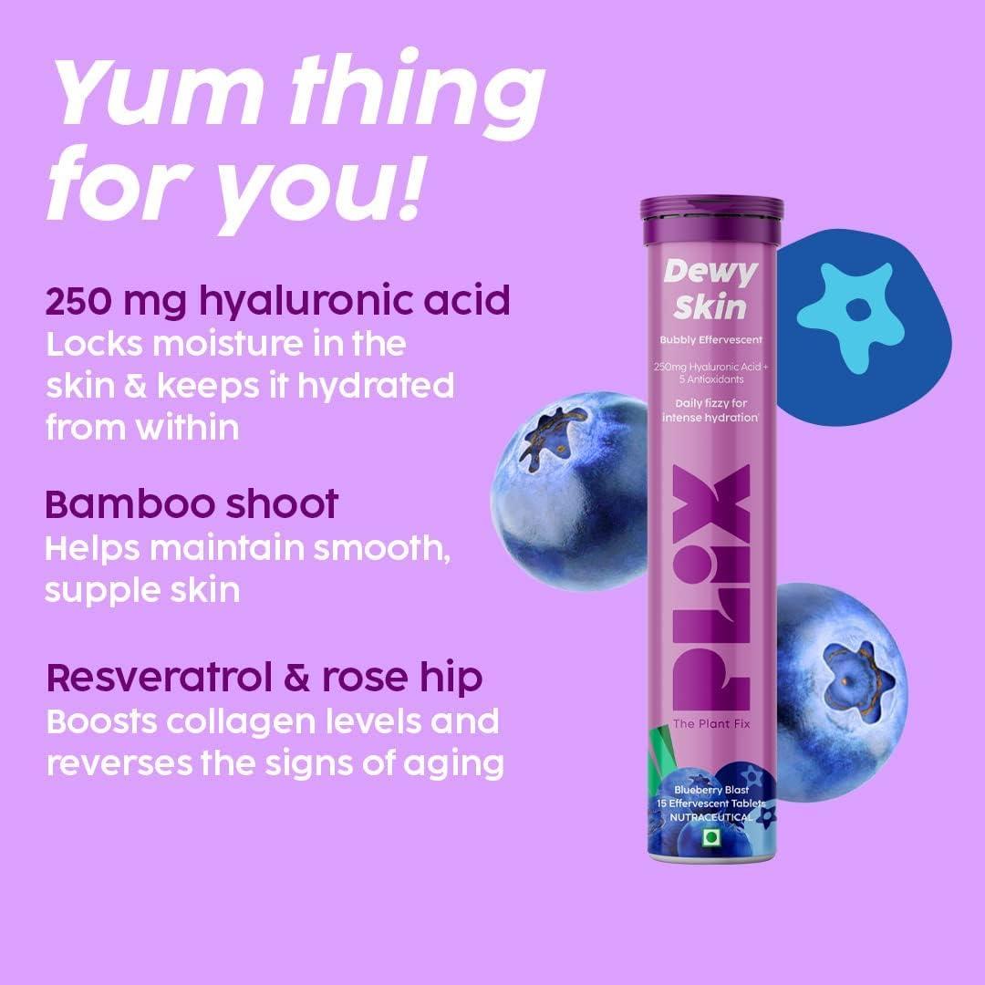 what glutathione does to skin PLIX - THE PLANT FIX Skin Hydration Combo - Hyaluronic Acid And Skin Glow  Glutathione 15 Effervescent Tablets Supports Skin Elasticity Firmness And  Dewy Skin | Buy Now with Express International Delivery