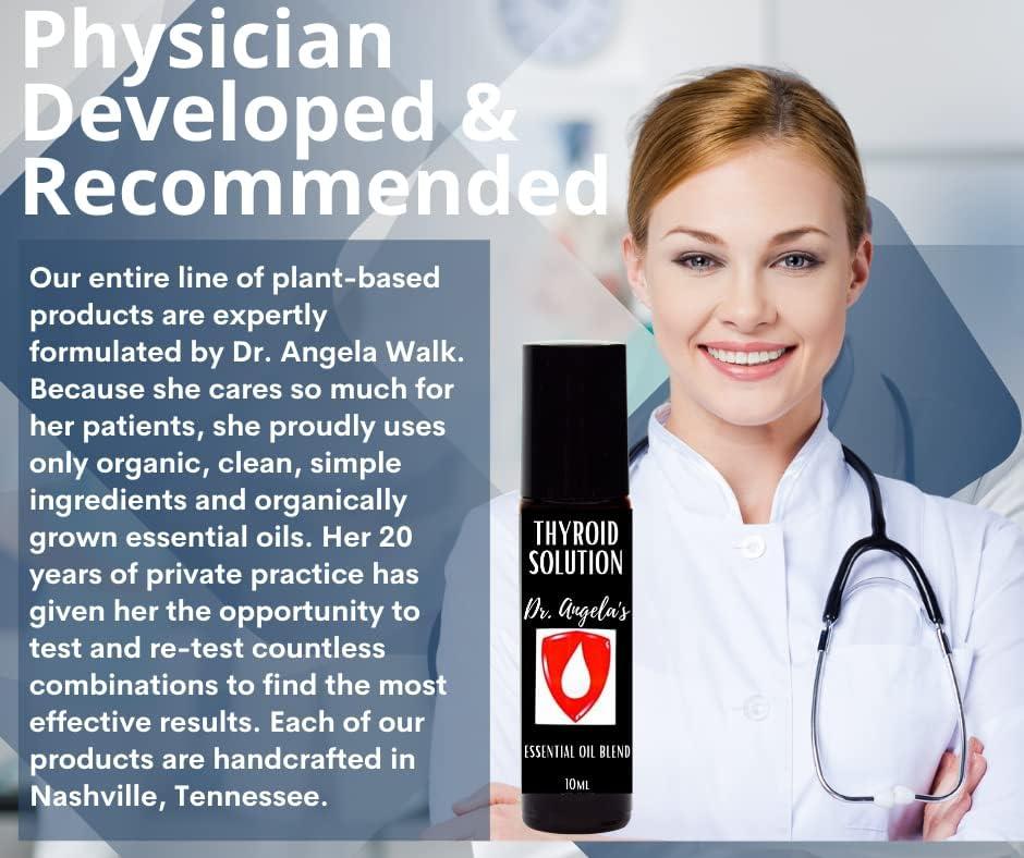Dr. A's Thyroid Solution Essential Oil Blend 100 Therapeutic Grade
