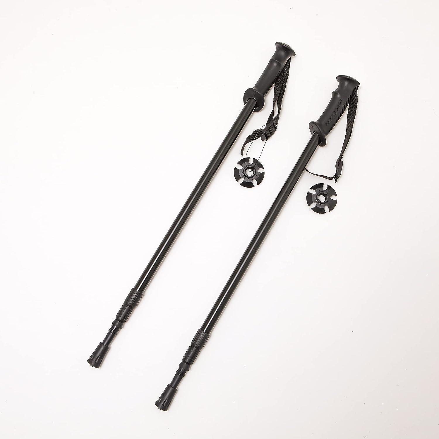 Carryown 3-in-1 Lightweight Snowshoes Set with Trekking Poles