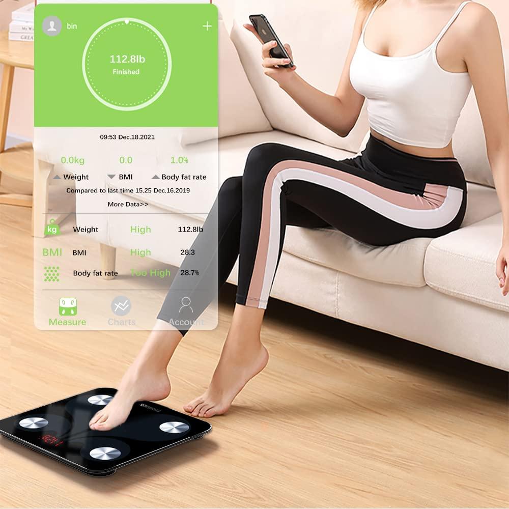 Usb Rechargeable Bathroom Scale  Rechargeable Body Weight Scale
