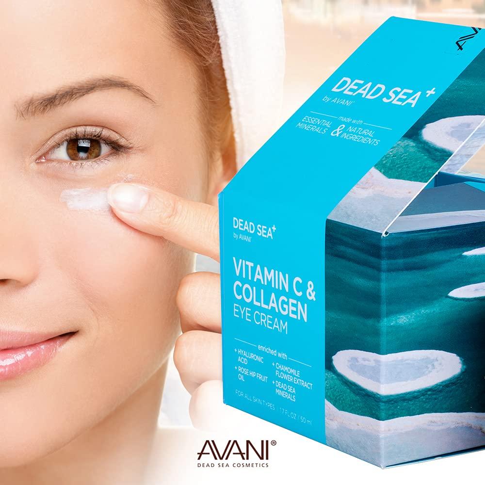 Dead Sea+ by AVANI VITAMIN C & COLLAGEN EYE CREAM Targets Typical