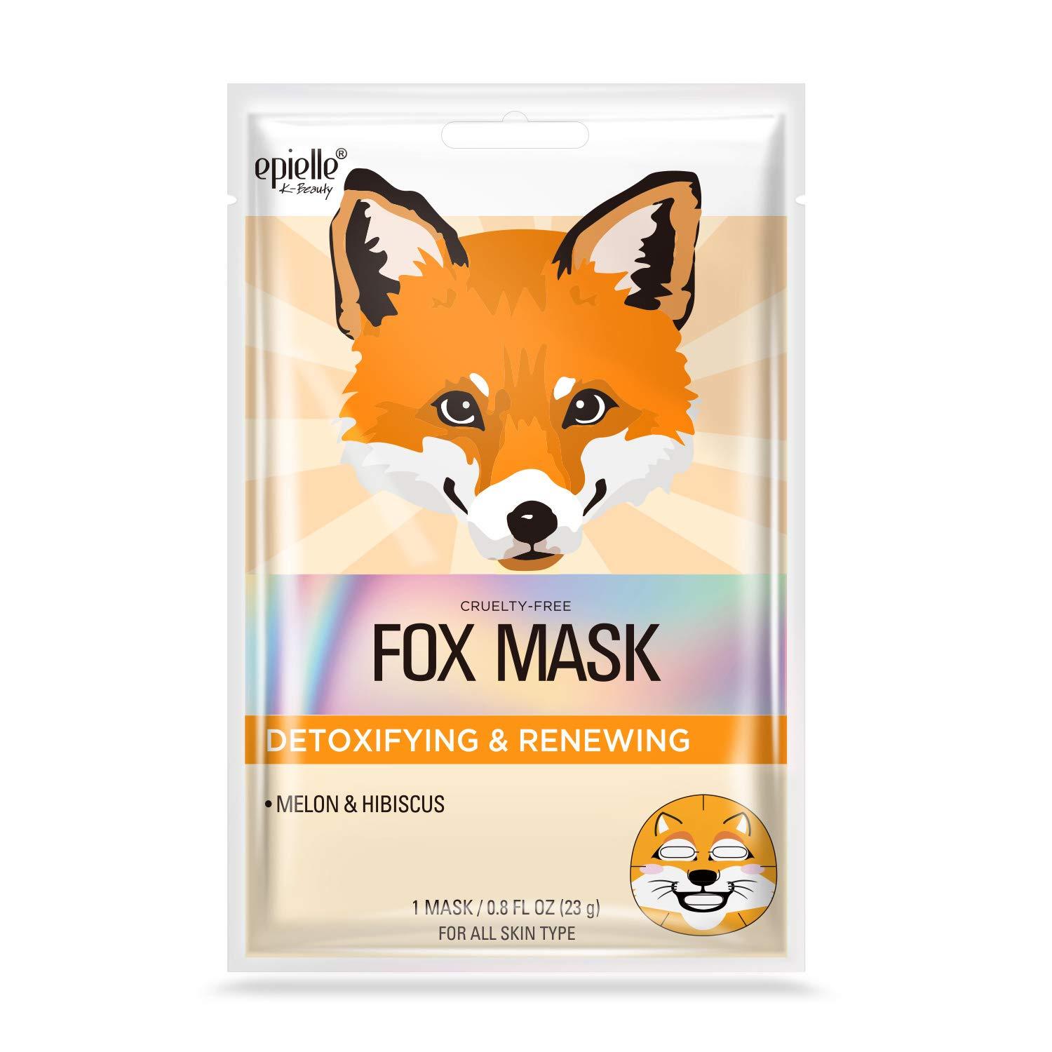 Epielle Character Sheet Masks Animal Spa Mask Korean Beauty Mask For
