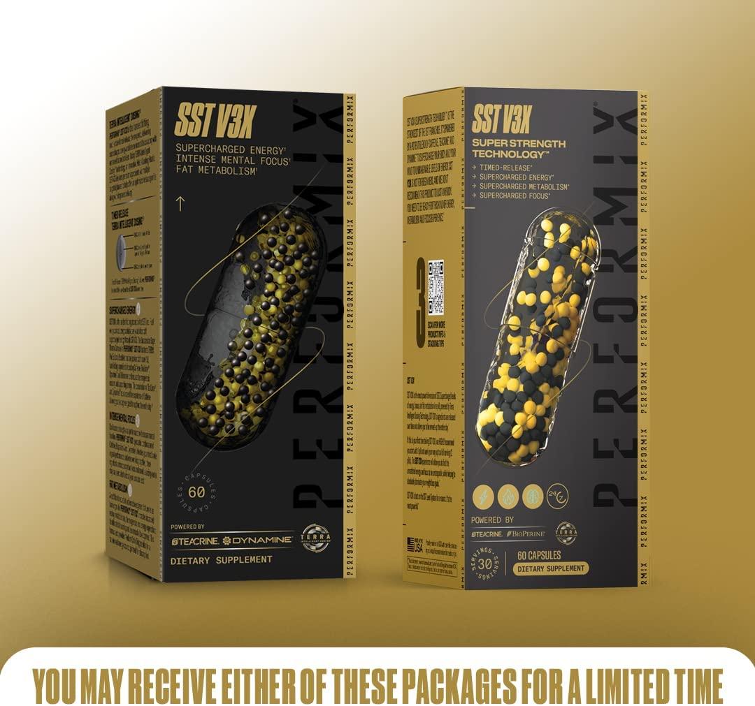 Performix SST V3X 60 Capsules - Supercharged Energy & Mental
