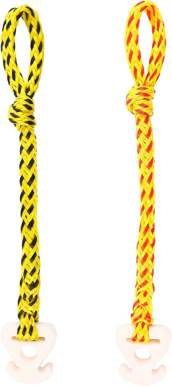 Orange & Yellow Bling Bling Tow Rope Connector for Tubing High
