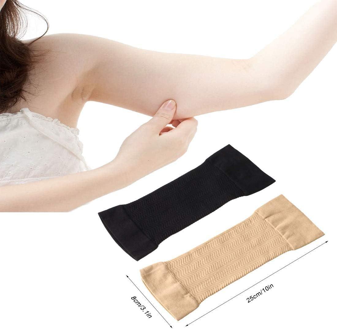 2 Pairs Arm Slimming Shaper Arm Compression Sunscreen Wrap Sleeve for Women Weight  Loss Upper Arm Shaper Helps Lose Arm Fat Toneup Arm Shaping Sleeves for  Beauty Women