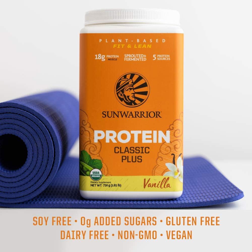 Plant Based Protein Powder with BCAAs Superfood Powder Gluten Free