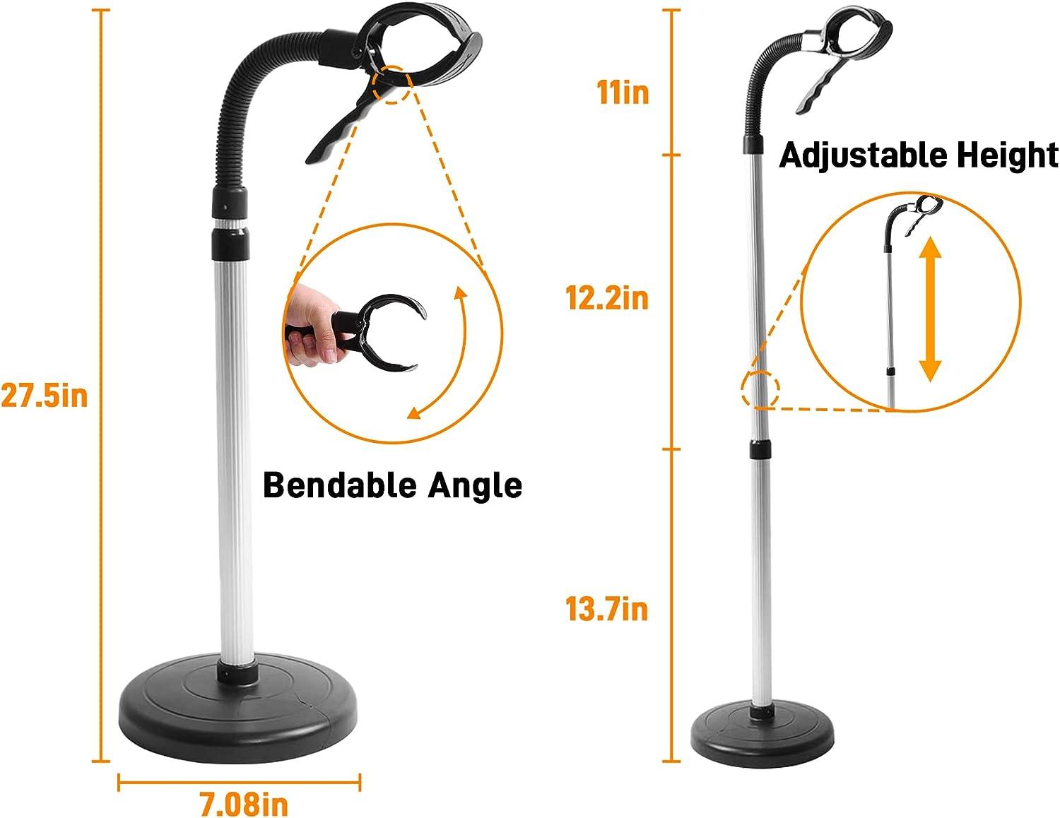 Adjustable Height Hair Dryer Stand Stand With Heavy Non Tipping