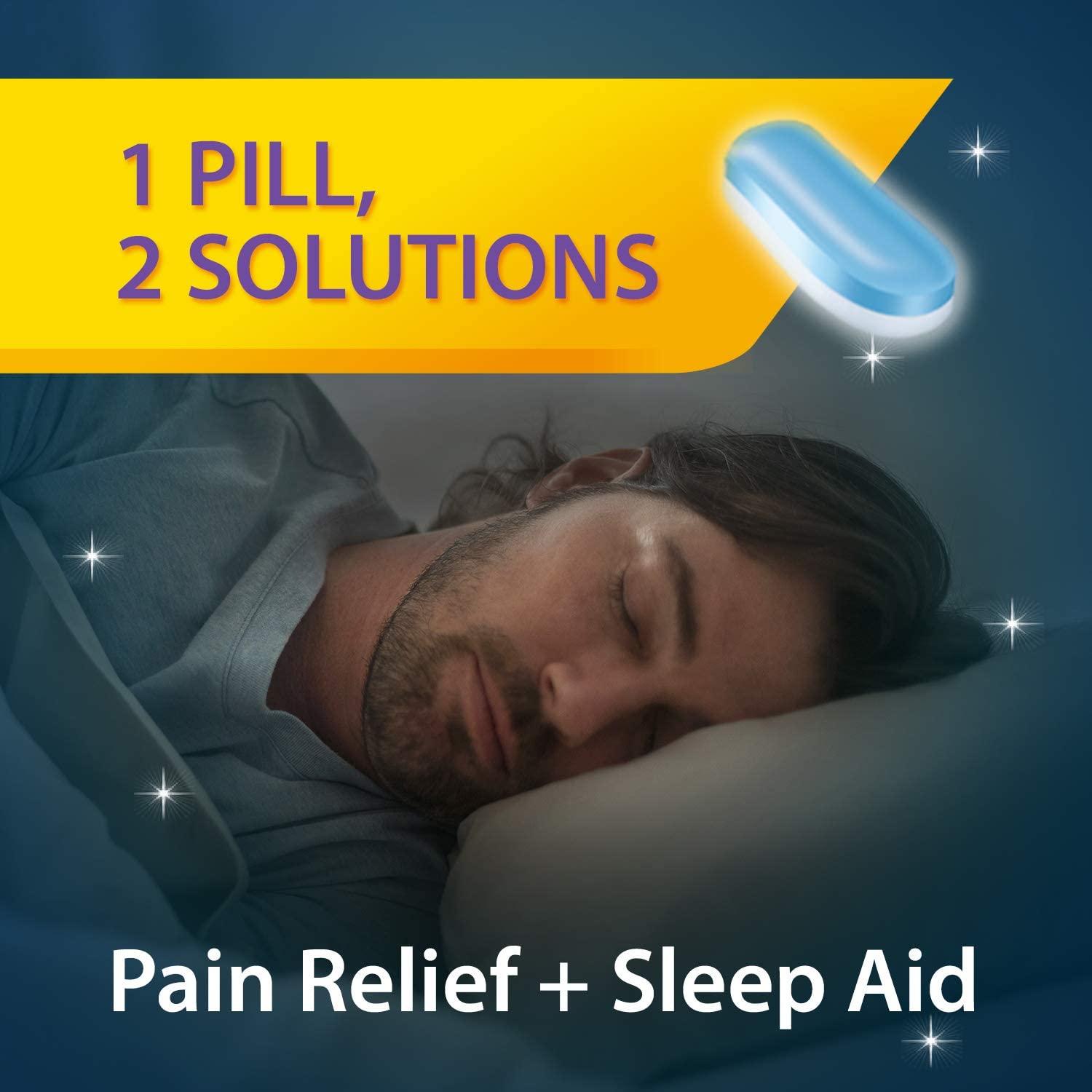 Unisom PM Pain Nighttime Sleepaid Pain Reliever Acetaminophen