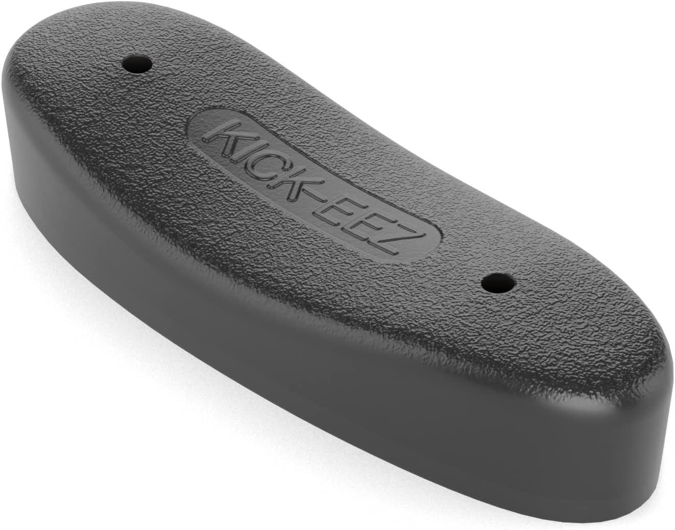 KickEEZ Grind to Fit Recoil Pad with Sorbothane, Trap Black, ScrewOn Backing for Shotgun or