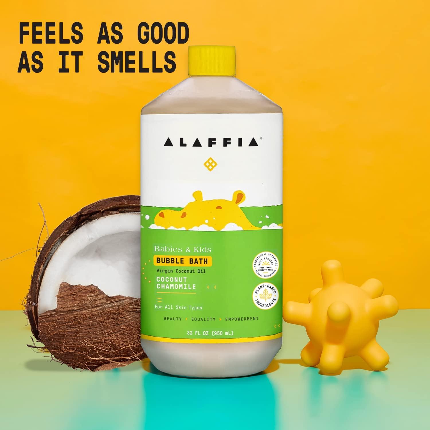 Alaffia 32 fl oz Coconut Chamomile Everyday Bubble Bath