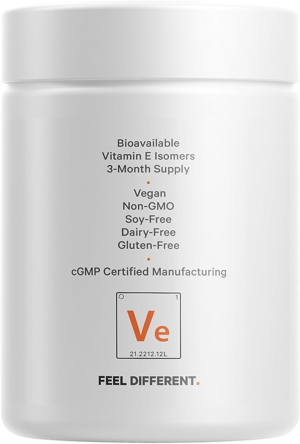 Codeage Liposomal Vitamin E Supplement All Vitamin E Tocopherols
