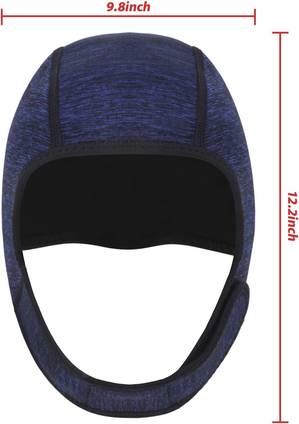 Bonnet De Plongée Néoprène, Waterproof, Noir, Pour Snorkeling Et Sports Nautiques