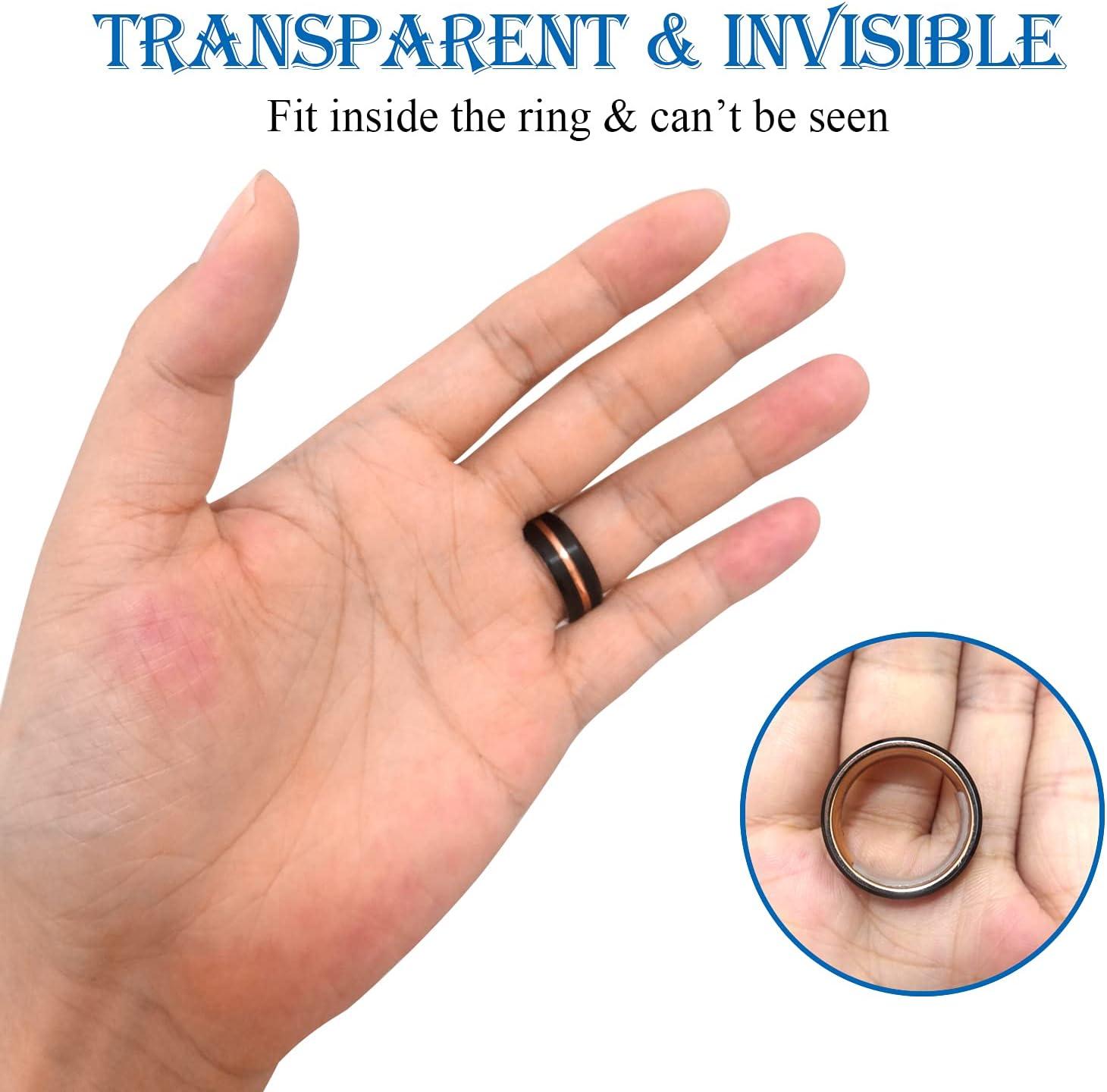 Ring Size Adjuster for Loose Rings Women 57pcs Invisible