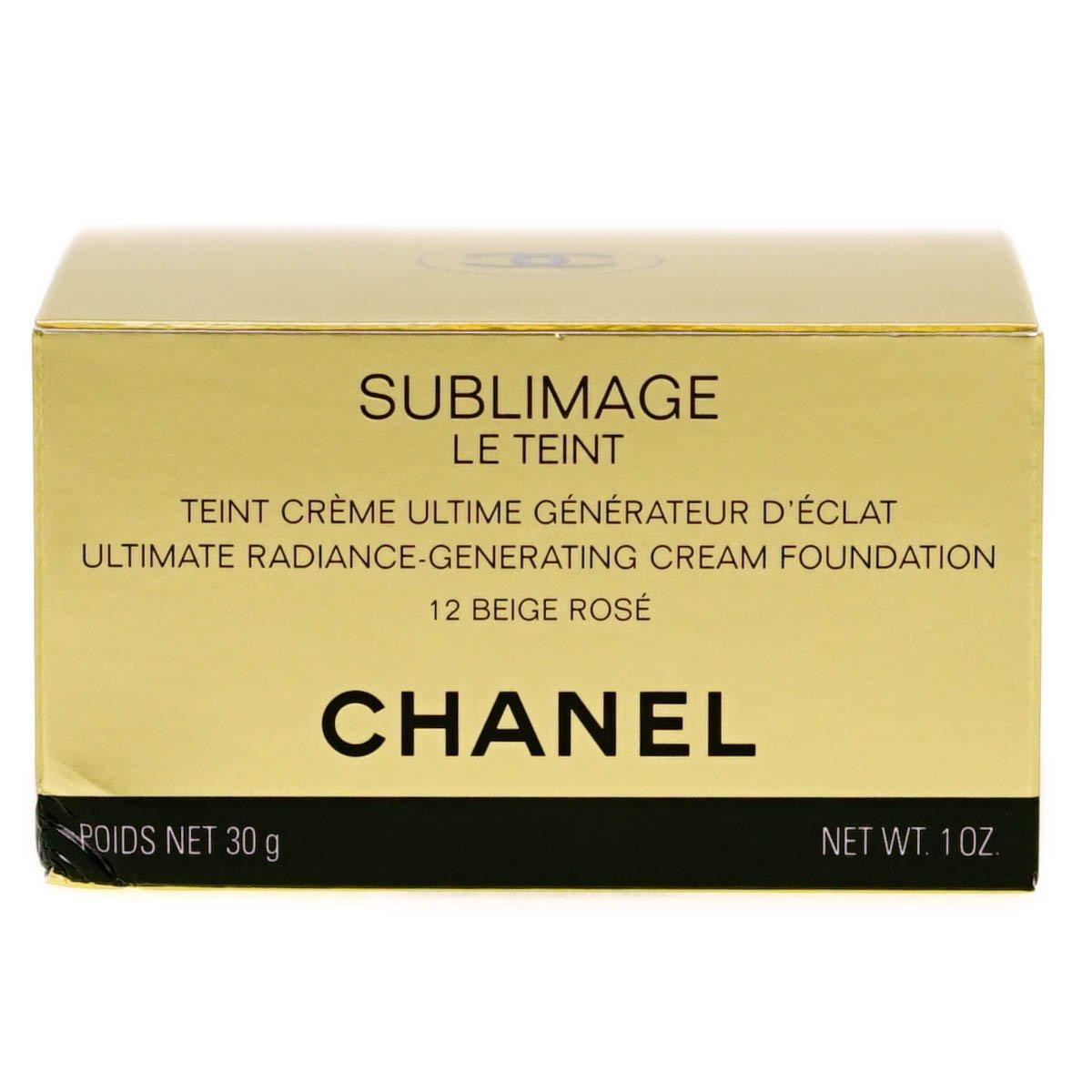 CHANEL Sublimage Le Teint Ultimate Radiance Generating Cream Foundation  With Brush 32 Beige Rose UAE
