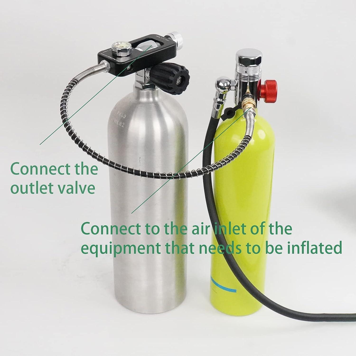 Scuba Tank Paintball Fill Adapter 4500Psi Refill Adapter Scuba Tank