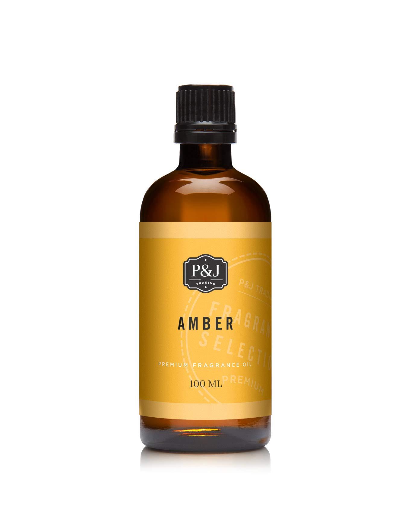 P&J Trading Amber Fragrance Oil for Candle Making Soap Making Slime  Diffusers Home and Crafts - 100ml
