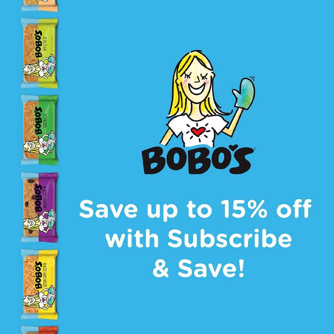 Bobo's Oat Bars Original, 12 Pack of 3 oz Bars Gluten Free Whole Grain