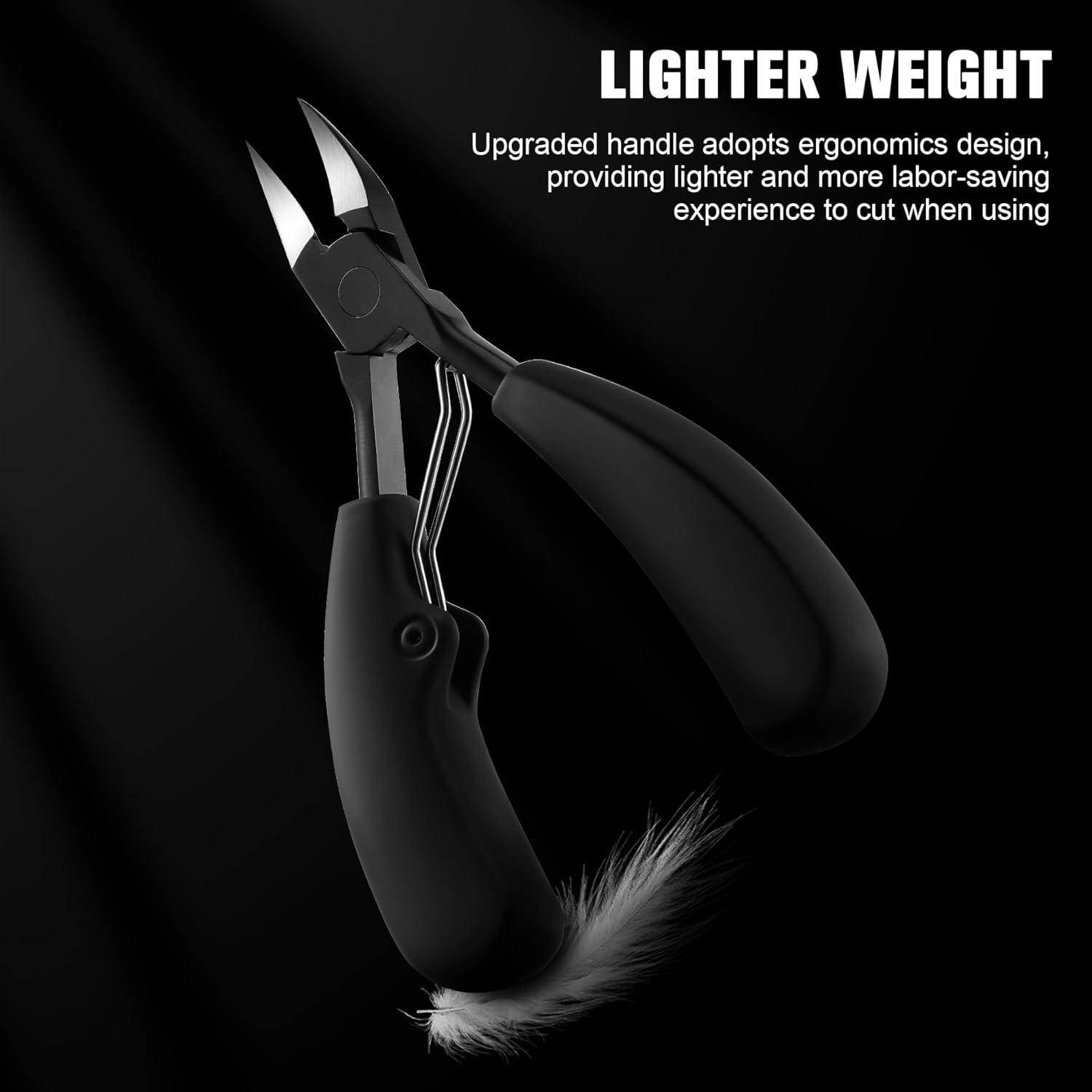 BEZOX Precision Toenail Clippers for Thick or Ingrown Toenails