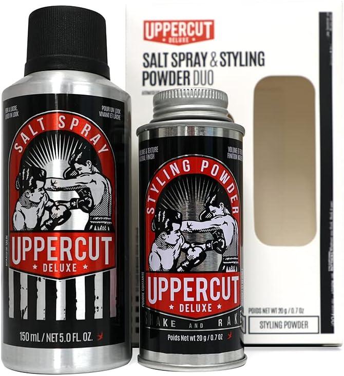 Uppercut Deluxe Sea Salt Spray 150ml and Styling Powder 20g Duo Gift Set