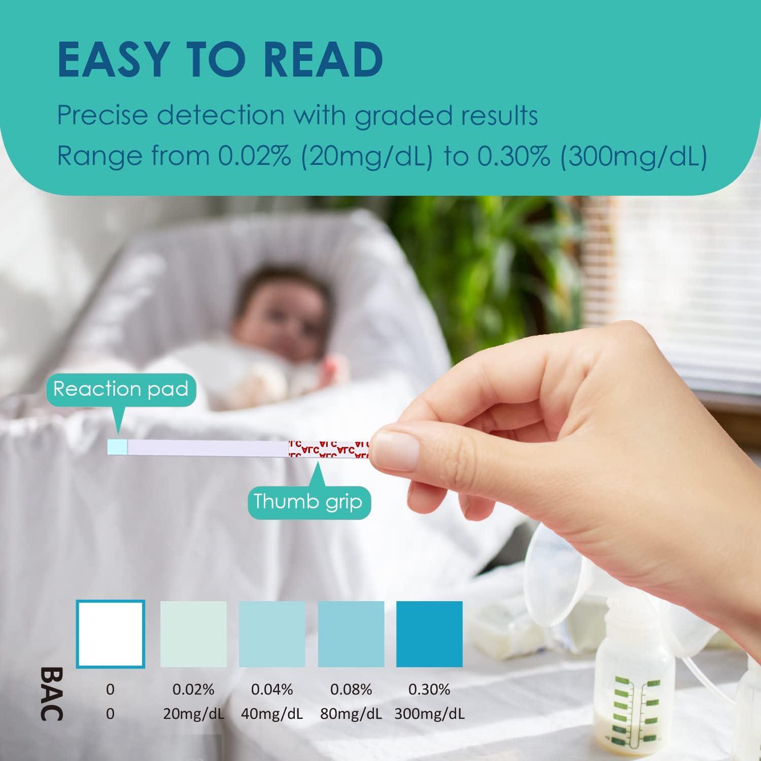 Alcohol Detection Strips Breast Milk Carethetic Highly Sensitive