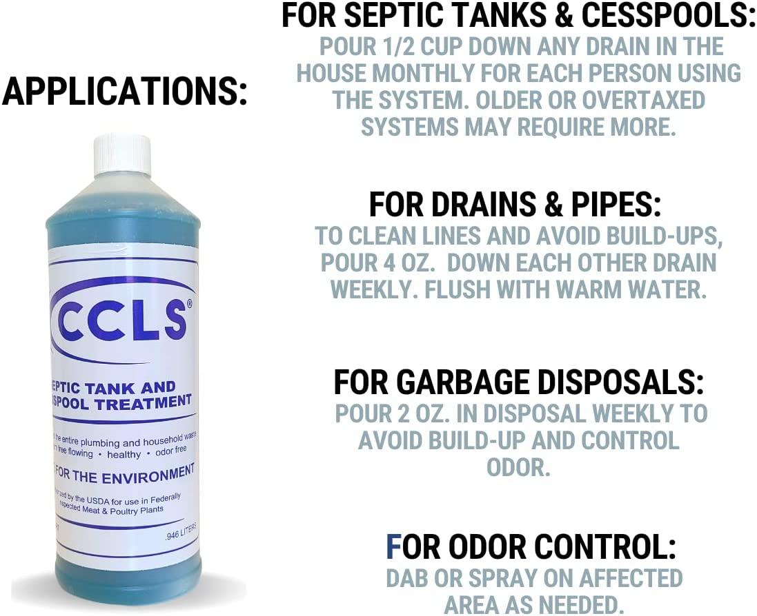 CCLS Septic Tank Treatment Additive Organic Enzyme Producing Bacteria