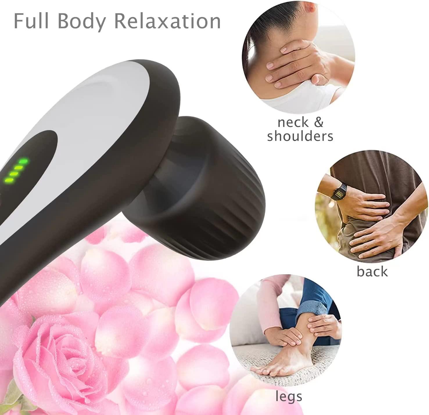 Roysmart Cordless Electric Handheld Vibrating Massager - Deep Tissue Muscle  Massager for Neck, Back, Shoulder, Foot - Portable Seven Wand Massager for  Full Body Relief | Buy Now with Express International Delivery