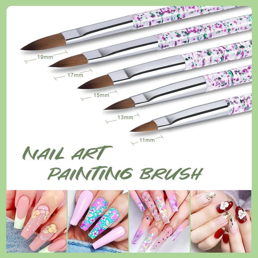 32pcs Nail Art Brushes,Acrylic Nail Brush,Nail Brushes For Nail Art,Nail  Art Dotting Tool Set,Nail Art Tool Set,Nail Art Liner Brush,Nail Dust