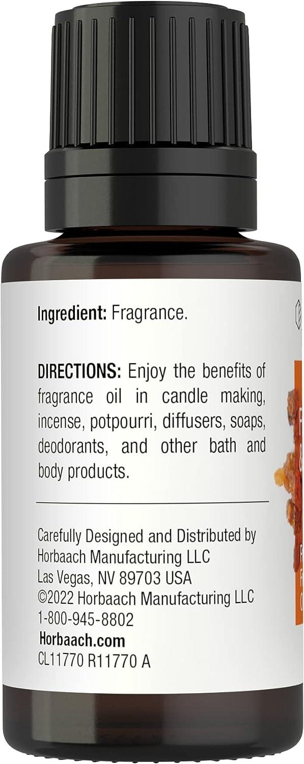 Frankincense & Myrrh Fragrance Oil | 4 fl oz (118ml) | Premium Grade | for  Diffusers, Candle and Soap Making, DIY Projects & More | by Horbaach