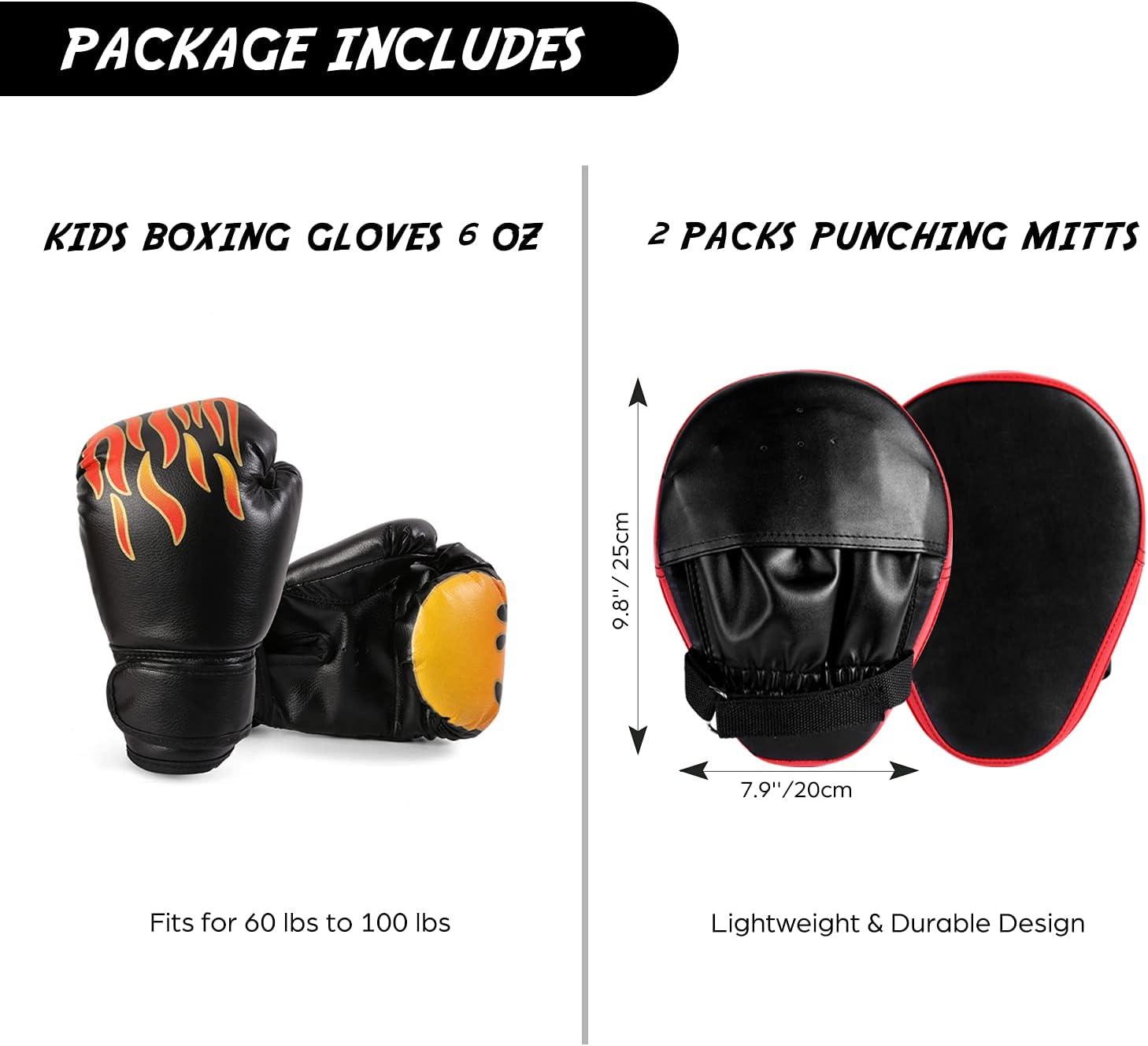 Odoland Boxing Gloves and Punching Mitts - Thumbnail 2