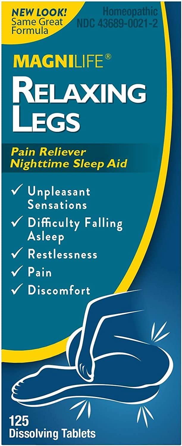 MagniLife Relaxing Legs, Natural Sleep Aid and Pain Reliever, Calms