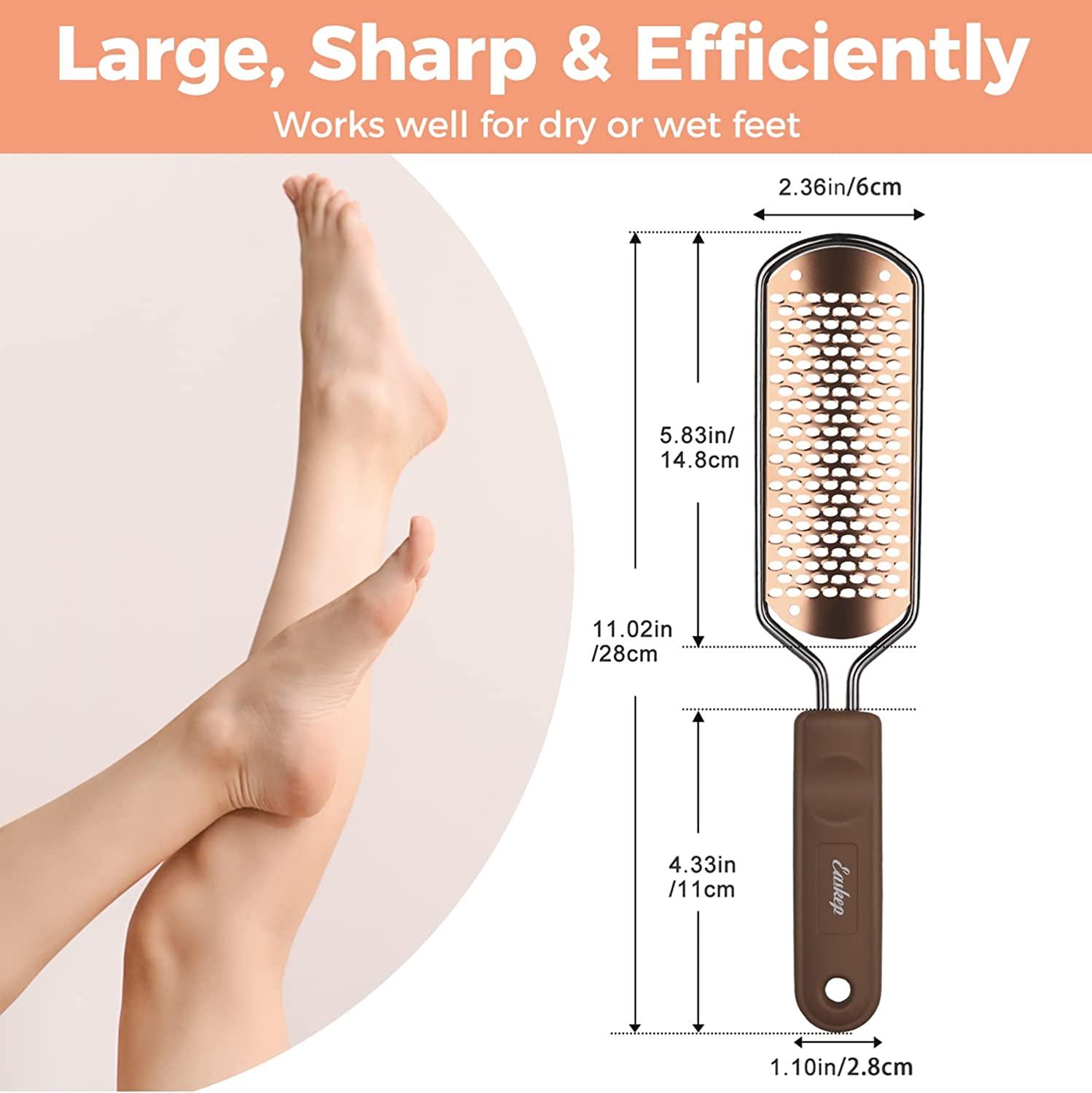 Professional Foot File Scrubber Pedicure Callus Remover for Feet