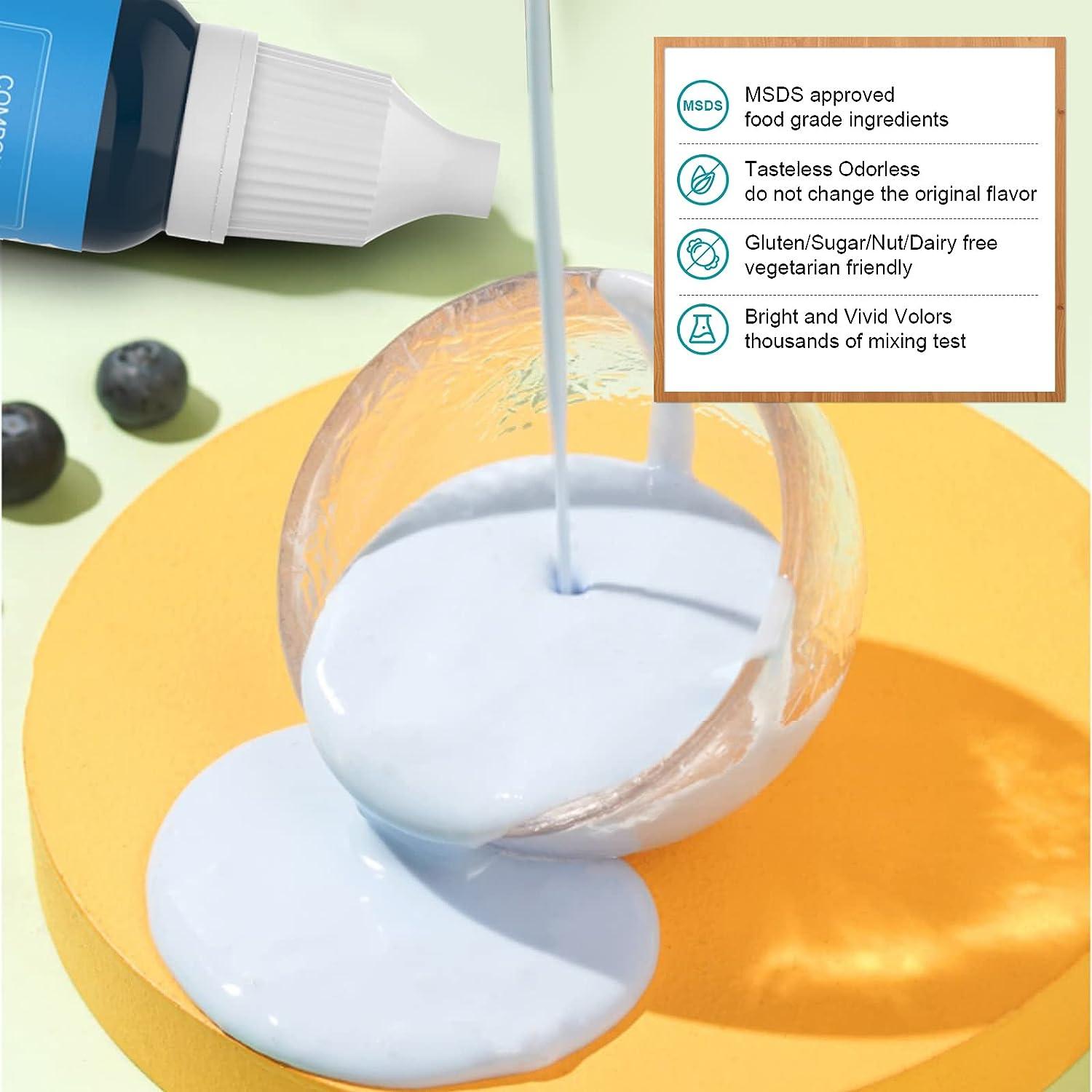 Food Coloring Liquid Set 12 Color Food Grade Food Color Dye Edible