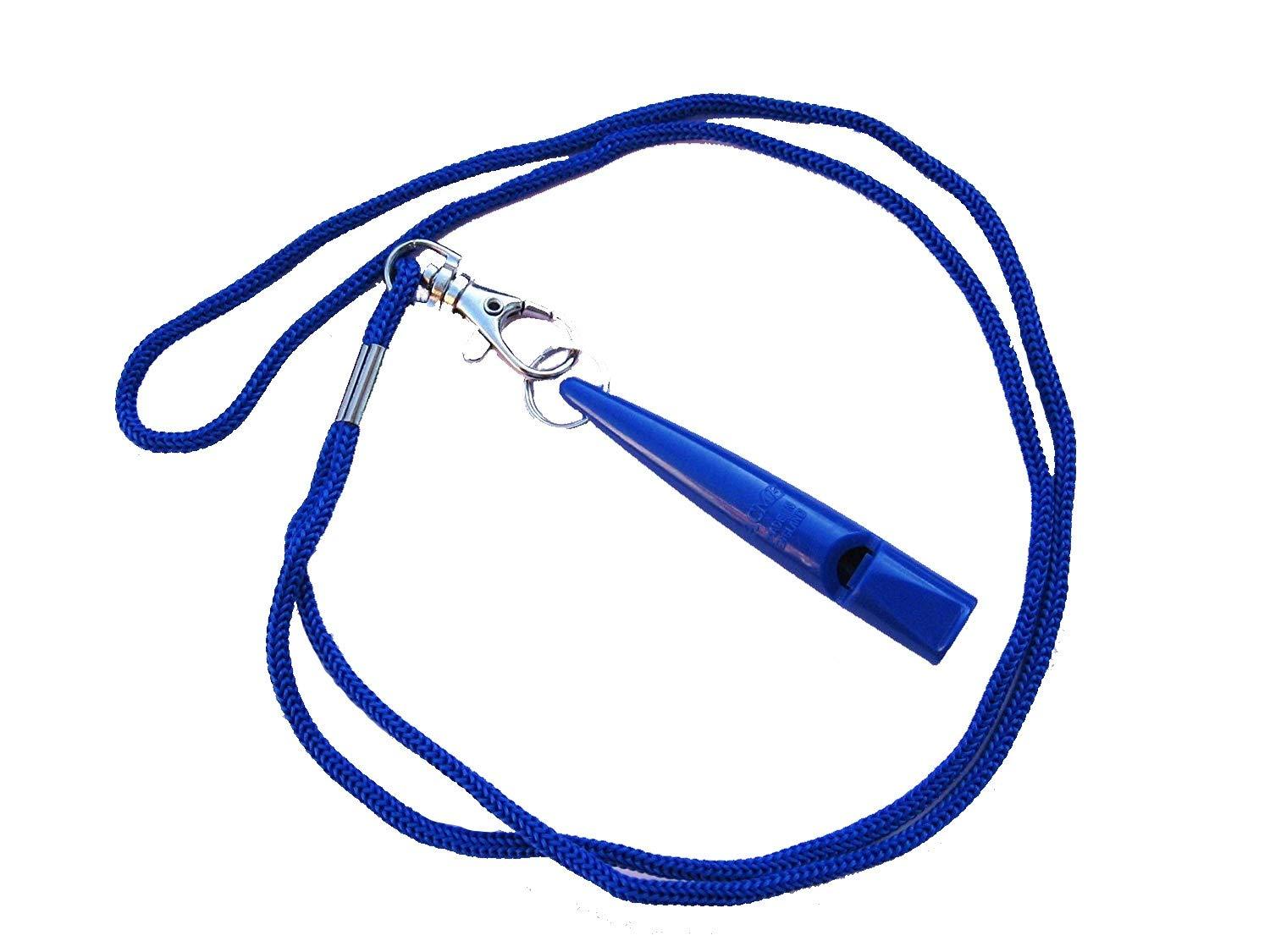 ACME 211.5 Dog Whistle navy blue with matching lanyard