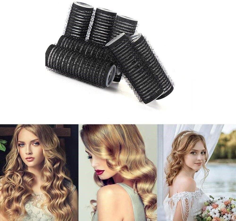 PACK HAIR ROLLERS Self Holding Salon Hairdressing Curlers